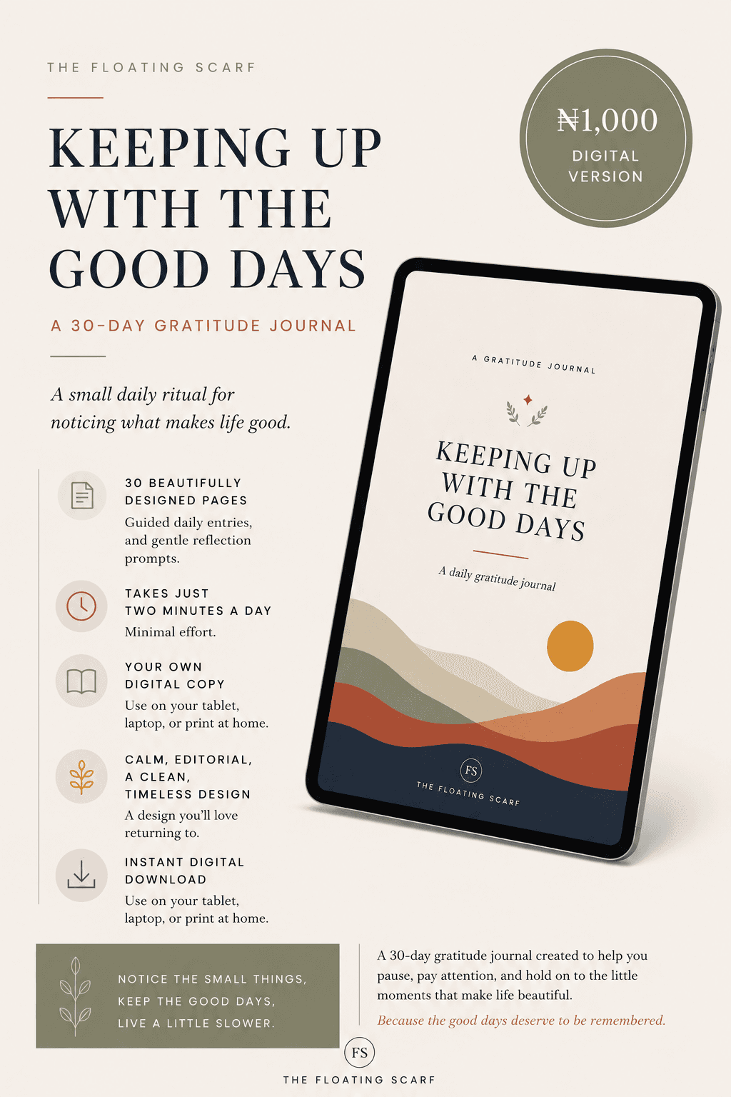 Keeping Up With The Good Days